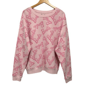 Barbie Mattel Sweatshirt Barbie Movie Pink Size XL